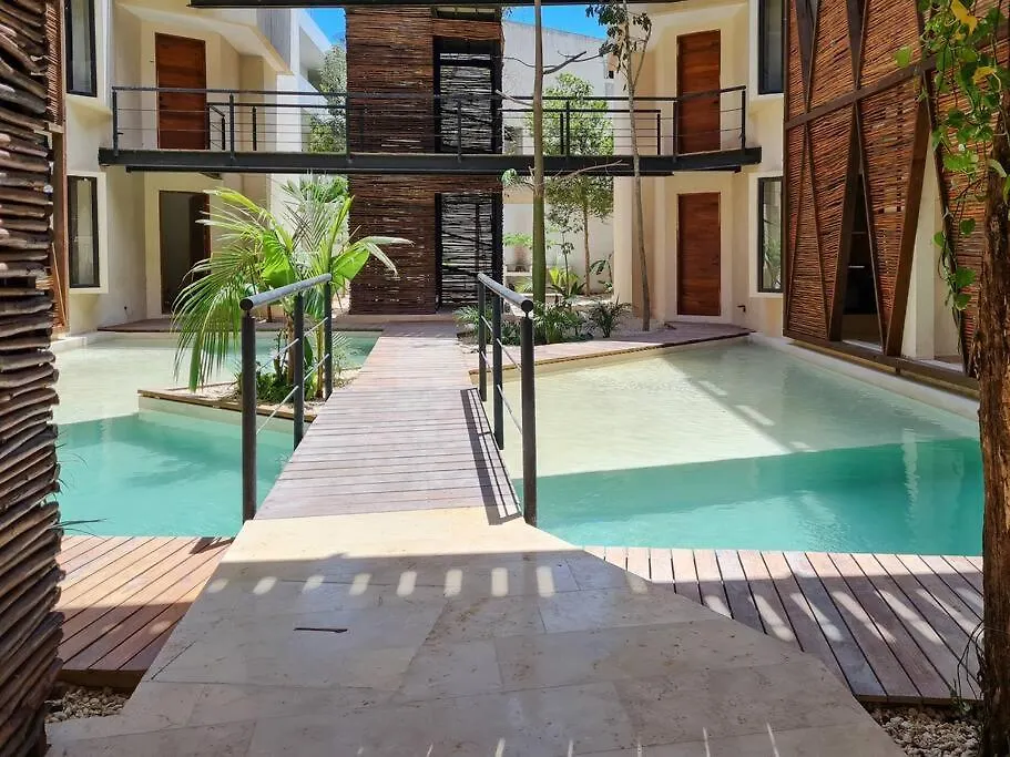 Beautiful 2 Bedroom Apartment In Tulum In Maha 툴룸